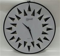 Wall Clock Lowell Design in Resin 07413BN - 07413BN